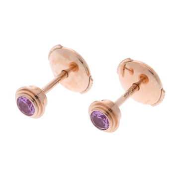 カルティエ サフィールレジェ ピアス ゴールド K18ピンクゴールド PG レディース ジュエリー 【中古】【jewelry】