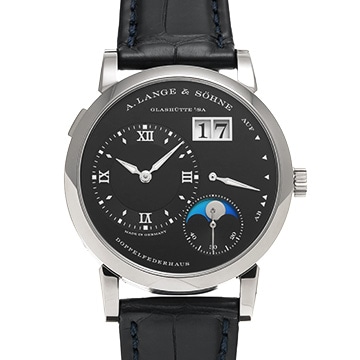 ランゲ&ゾーネ ランゲ1 ムーンフェイズ 192.029 ブラック メンズ 時計 【中古】【wristwatch】