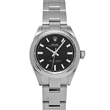 ロレックス オイスターパーペチュアル 28 276200 ブライトブラック レディース 時計 【中古】【wristwatch】