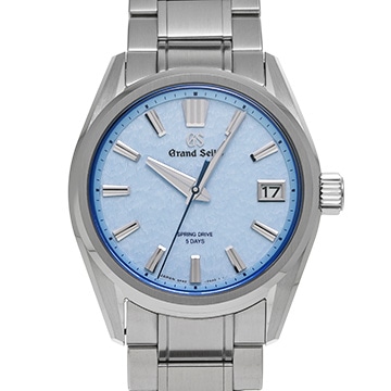 グランドセイコー エボリューション9コレクション スプリングドライブ AJHH SLGA017 雪白ブルー メンズ 時計 【中古】【wristwatch】