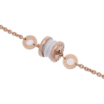 ブルガリ B-ZERO1エレメント ブレスレット #sm ゴールド 354812 K18ピンクゴールド PG/ホワイトセラミック レディース ジュエリー 【中古】【jewelry】