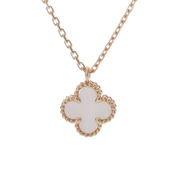 ヴァン クリーフ&アーペル スウィートアルハンブラ ネックレス ゴールド VCARF69100 K18イエローゴールド YG ユニセックス ジュエリー 【中古】【jewelry】