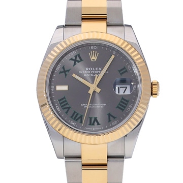 ロレックス デイトジャスト 126333 スレートグレー メンズ 時計 【中古】【wristwatch】