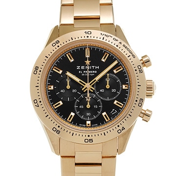 ゼニス クロノマスター スポーツ ヨシダ スペシャルエディション 30.3100.3600-1/21.M3100 ブラック メンズ 時計 【中古】【wristwatch】