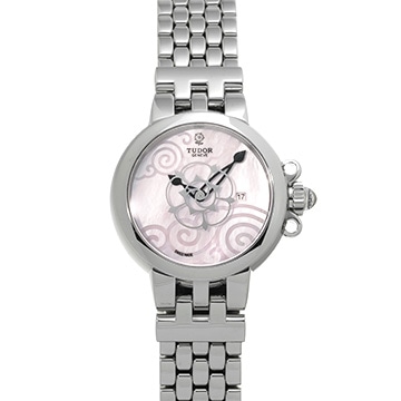 チューダー / チュードル クレア ドゥ ローズ 35400 ピンクシェル レディース 時計 【中古】【wristwatch】