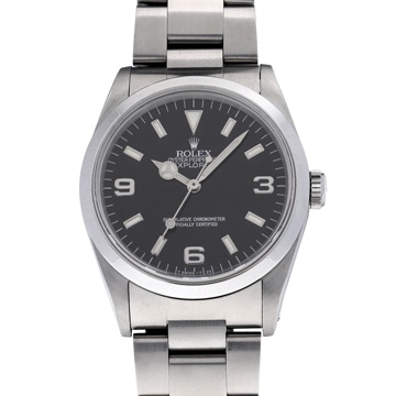 ロレックス エクスプローラー 14270 ブラック メンズ 時計 【中古】【wristwatch】