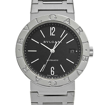ブルガリ ブルガリブルガリ BB38SSAUTO ブラック メンズ 時計 【中古】【wristwatch】