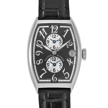 フランクミュラー トノウカーベックス マスターバンカー 5850MB ブラック メンズ 時計 【中古】【wristwatch】