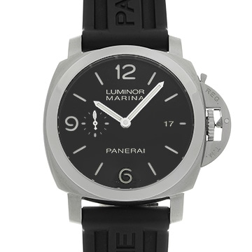 パネライ ルミノールマリーナ 1950 3デイズ アッチャイオ PAM00312 ブラック メンズ 時計 【中古】【wristwatch】