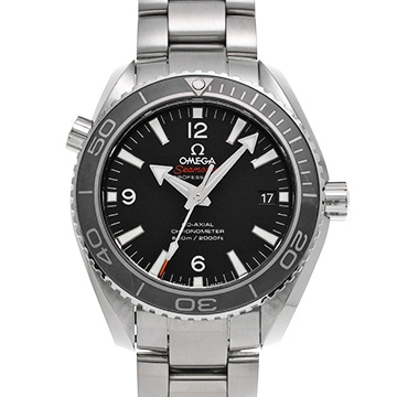 オメガ シーマスター プラネットオーシャン 600 コーアクシャル 232.30.42.21.01.001 ブラック メンズ 時計 【中古】【wristwatch】