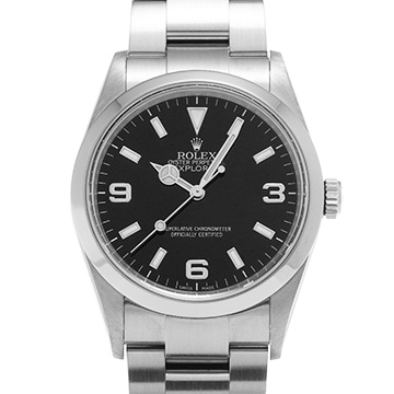 ロレックス エクスプローラー 114270 ブラック メンズ 時計 【中古】【wristwatch】