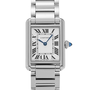 カルティエ タンク マスト SM WSTA0107 シルバー レディース 時計 【中古】【wristwatch】