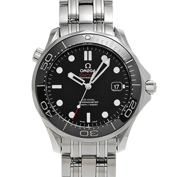 オメガ シーマスター ダイバー300 コーアクシャル 212.30.41.20.01.003 ブラック メンズ 時計 【中古】【wristwatch】