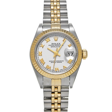 ロレックス デイトジャスト 79173 ホワイト レディース 時計 【中古】【wristwatch】