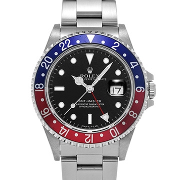 ロレックス GMTマスター 16700 ブラック メンズ 時計 【中古】【wristwatch】