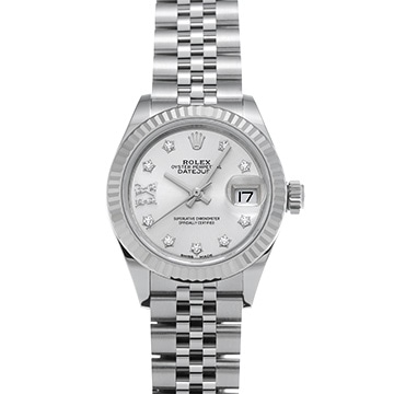 ロレックス レディ デイトジャスト 28 279174G シルバー/ダイヤモンド レディース 時計 【中古】【wristwatch】