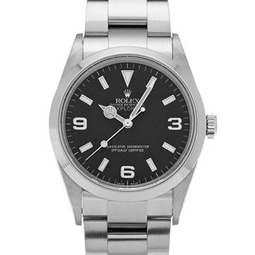 ロレックス エクスプローラー 114270 ブラック メンズ 時計 【中古】【wristwatch】
