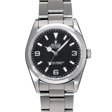 ロレックス エクスプローラー 14270 ブラック メンズ 時計 【中古】【wristwatch】