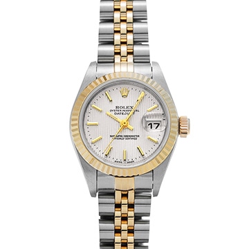 ロレックス デイトジャスト 79173 シルバータペストリー レディース 時計 【中古】【wristwatch】