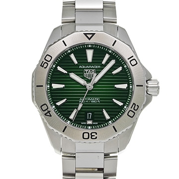 タグ ホイヤー アクアレーサー プロフェッショナル 200 デイト キャリバー5 WBP2115.BA0627 グリーン メンズ 時計 【中古】【wristwatch】