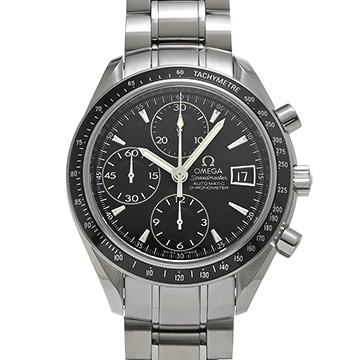 オメガ スピードマスター デイト 3210.50 ブラック メンズ 時計 【中古】【wristwatch】
