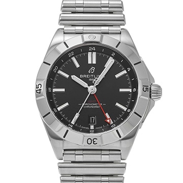 ブライトリング クロノマット オートマチック GMT 40 A32398101B1A1 ブラック メンズ 時計 【中古】【wristwatch】