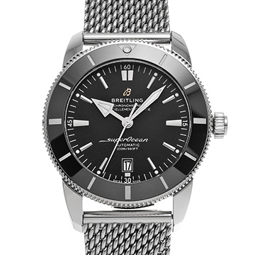 ブライトリング スーパーオーシャン ヘリテージ B20 オートマチック 46 AB2020121B1A1 ブラック メンズ 時計 【中古】【wristwatch】