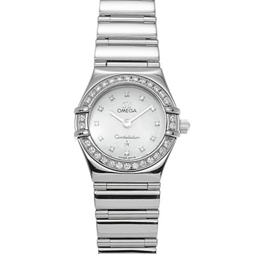 オメガ コンステレーション マイチョイス 150周年記念モデル 1165.76 ホワイトシェル/ダイヤモンド レディース 時計 【中古】【wristwatch】