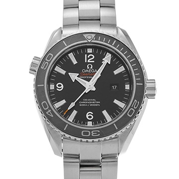 オメガ シーマスター プラネットオーシャン 600 コーアクシャル 232.30.38.20.01.001 ブラック ユニセックス 時計 【中古】【wristwatch】