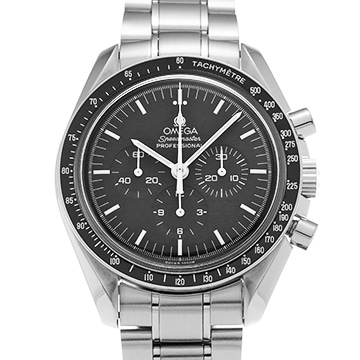 オメガ スピードマスター ムーンウォッチ プロフェッショナル アポロ11号 30th 3560.50 ブラック メンズ 時計 【中古】【wristwatch】