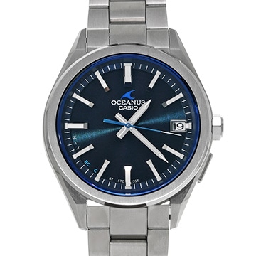 カシオ オシアナス クラシックライン OCW-T200S-1AJF ブルー メンズ 時計 【中古】【wristwatch】