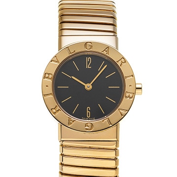 ブルガリ ブルガリブルガリ トゥボガス BB262T ブラック レディース 時計 【中古】【wristwatch】
