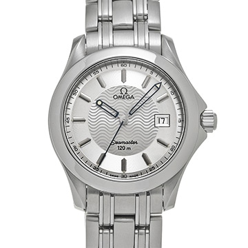 オメガ シーマスター 120 クォーツ 2511.31 シルバー メンズ 時計 【中古】【wristwatch】