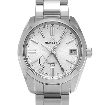 グランドセイコー スプリングドライブ GMT SBGE279 シルバー メンズ 時計 【中古】【wristwatch】