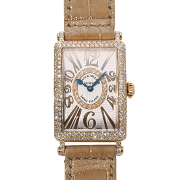 フランクミュラー ロングアイランド アンサンブル 902QZRELV-RDCD1R シルバー/ダイヤモンド レディース 時計 【中古】【wristwatch】