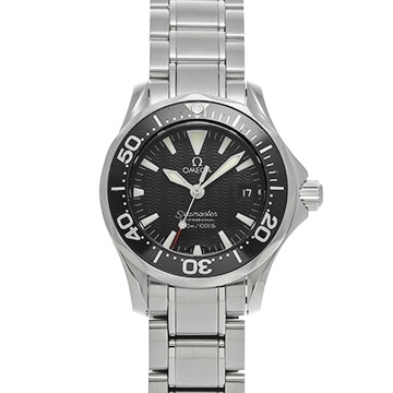 オメガ シーマスター プロフェッショナル 300 2284.50 ブラック レディース 時計 【中古】【wristwatch】