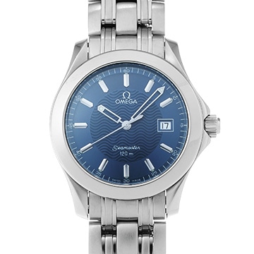 オメガ シーマスター 120 クォーツ 2511.81 ブルー メンズ 時計 【中古】【wristwatch】