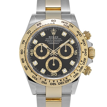 ロレックス コスモグラフ デイトナ 116503G ブラック/ダイヤモンド メンズ 時計 【中古】【wristwatch】