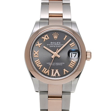 ロレックス デイトジャスト 31 278241 グレー/ダイヤモンド ユニセックス 時計 【中古】【wristwatch】