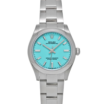 ロレックス オイスターパーペチュアル 31 277200 ターコイズブルー ユニセックス 時計 【中古】【wristwatch】