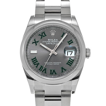 ロレックス デイトジャスト 36 126200 スレート メンズ 時計 【中古】【wristwatch】