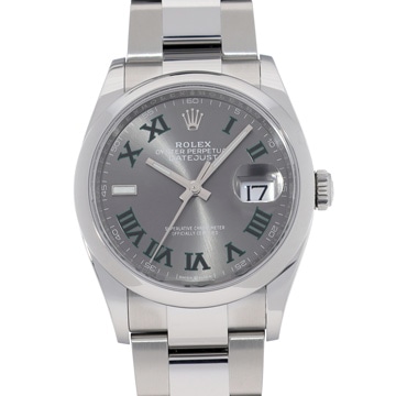 ロレックス デイトジャスト 36 126200 スレート メンズ 時計 【中古】【wristwatch】