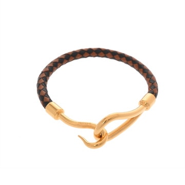 エルメス ジャンボ ブラウン/ブラック/ゴールド金具 ヴォースイフト レディース ジュエリー 【中古】【jewelry】
