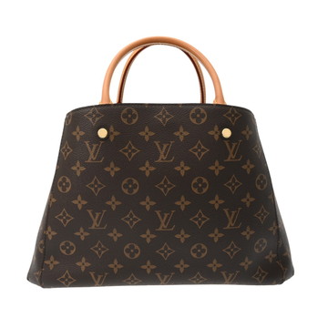 ルイ ヴィトン モノグラム モンテーニュ MM 2WAY ブラウン M41056 モノグラムキャンバス レディース バッグ 【中古】【bag】