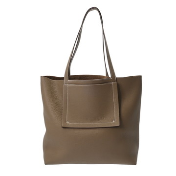 エルメス カバセリエ 46 エトゥープ トリヨンクレマンス レディース バッグ 【未使用】【bag】