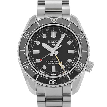 セイコー プロスペックス ダイバースキューバ 1968 メカニカルダイバーズ SBEJ011 ブラック メンズ 時計 【中古】【wristwatch】