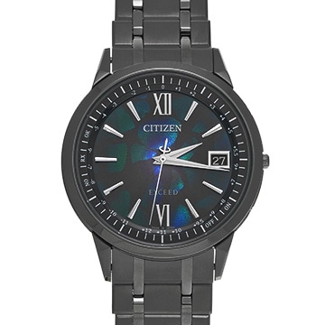 シチズン エクシード ダイレクトフライト LAYERS of TIME 限定モデル CB1146-64E ブラック メンズ 時計 【中古】【wristwatch】