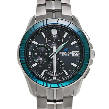 カシオ オシアナス OCW-S7000SG-1AJR ブラック メンズ 時計 【中古】【wristwatch】
