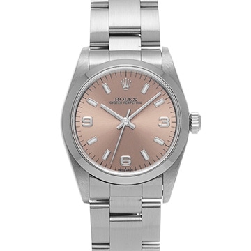 ロレックス オイスターパーペチュアル 77080 ピンク ユニセックス 時計 【中古】【wristwatch】