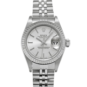 ロレックス デイトジャスト 79174 シルバー レディース 時計 【中古】【wristwatch】